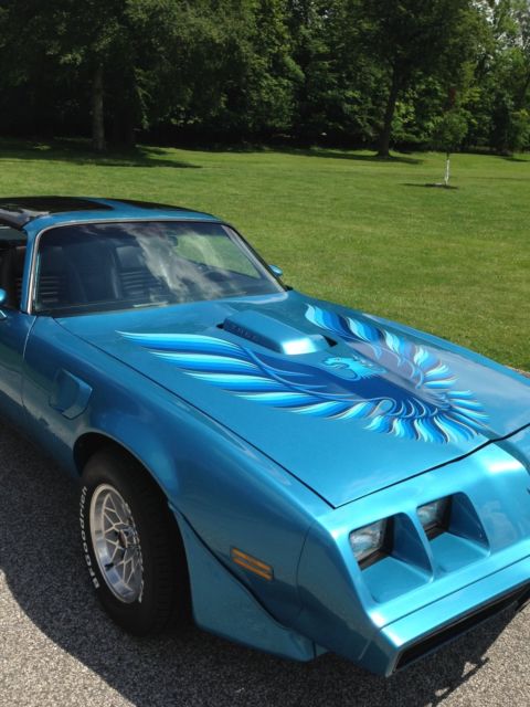 1979 Blue Pontiac Trans Am