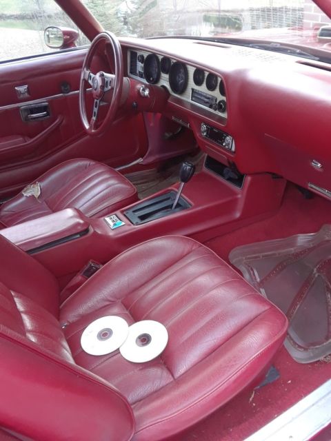 1979 Burgundy Pontiac Trans Am Coupe