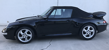 1979 Black Porsche 911 Convertible