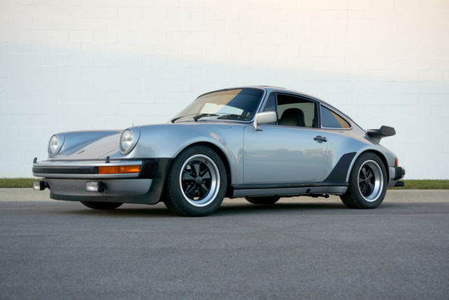 1979 black Porsche 930 Coupe