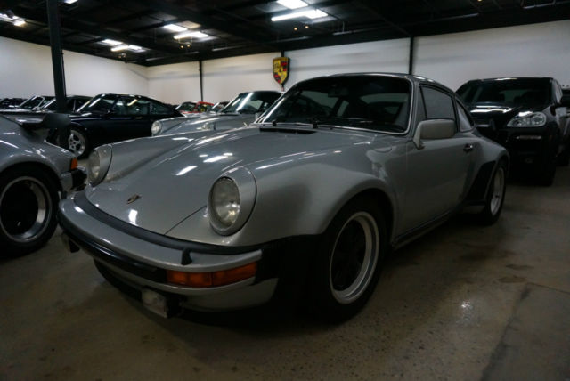 1979 black Porsche 930 Coupe