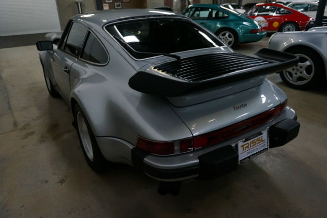 1979 black Porsche 930 Coupe