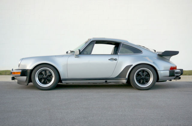 1979 black Porsche 930 Coupe