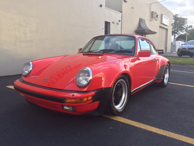 1979 Red Porsche 911 Coupe