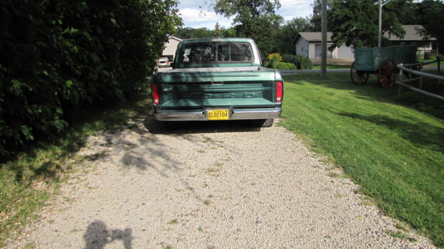 1979 Green Ford F-100 Cab & Chassis