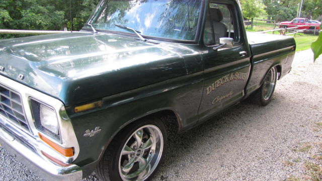 1979 Green Ford F-100 Cab & Chassis