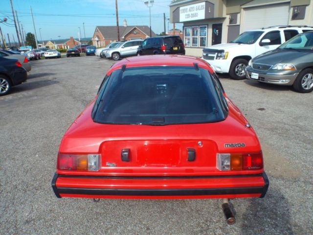 1979 Red Mazda RX 7