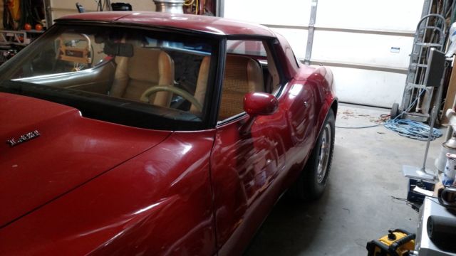 1979 Red Chevrolet Corvette GOOD