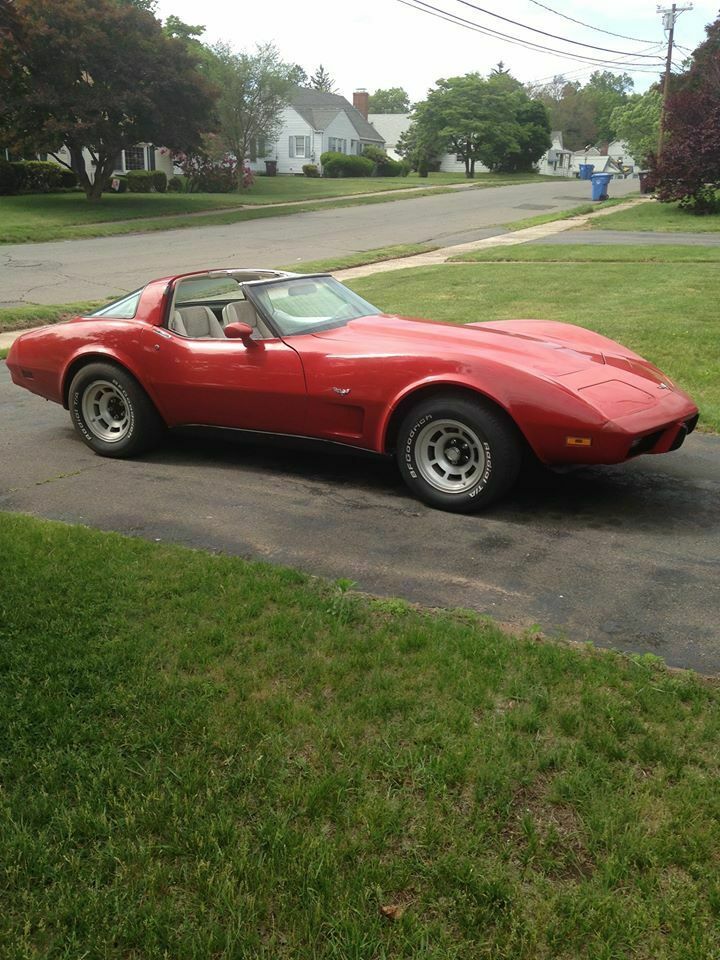1979 Red Chevrolet Corvette Convertible