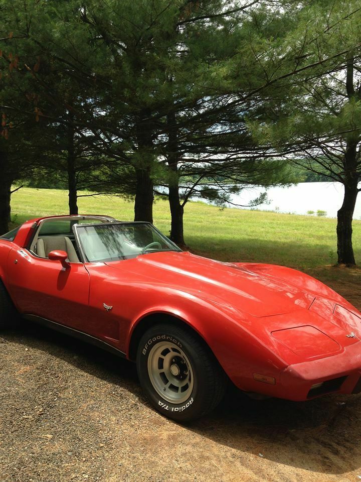 1979 Red Chevrolet Corvette Convertible