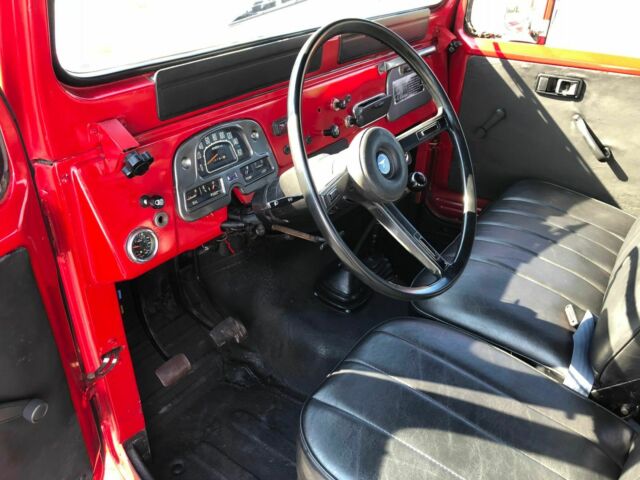 1979 Red Toyota LANDCRUISER DIESEL SUV