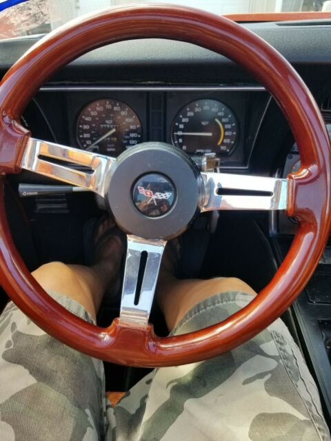 1979 Orange Chevrolet Corvette Coupe