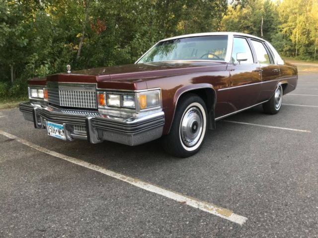 1979 Brown Cadillac DeVille Sedan