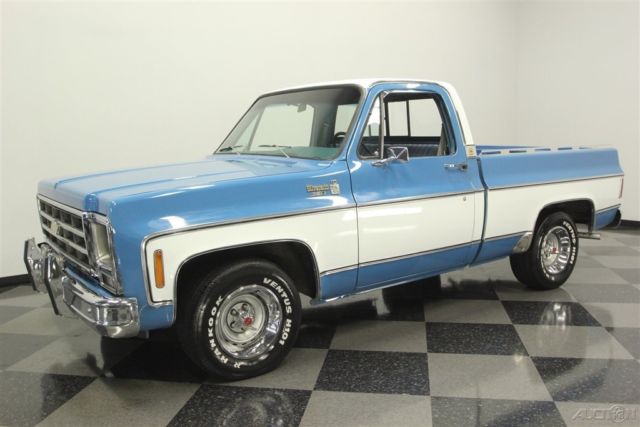 1979 Blue Chevrolet C10