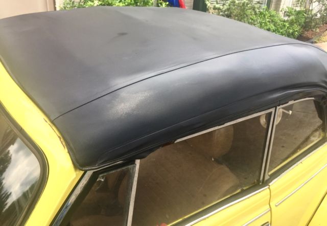 1979 Yellow Volkswagen Beetle - Classic Convertible