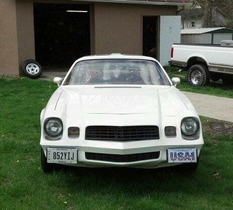 1979 White Chevrolet Camaro Coupe