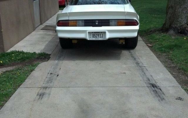 1979 White Chevrolet Camaro Coupe