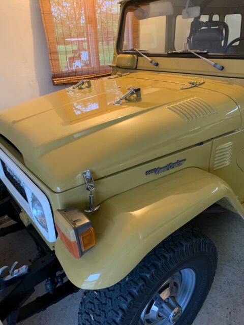 1979 Yellow Toyota FJ Cruiser 2 Door