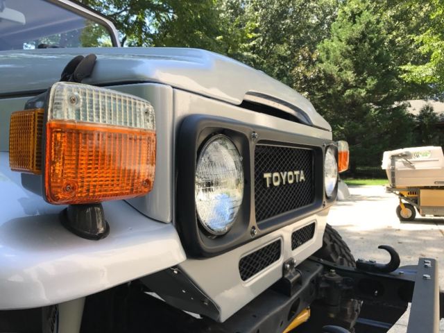 1979 Silver Toyota Land Cruiser