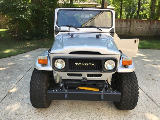 1979 Silver Toyota Land Cruiser