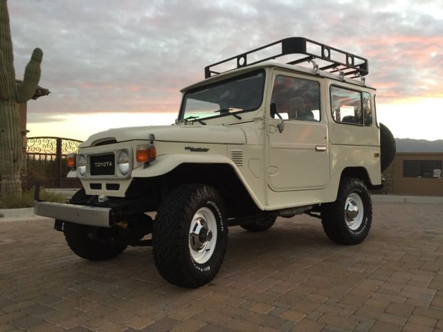 1979 White Toyota Land Cruiser