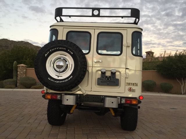 1979 White Toyota Land Cruiser
