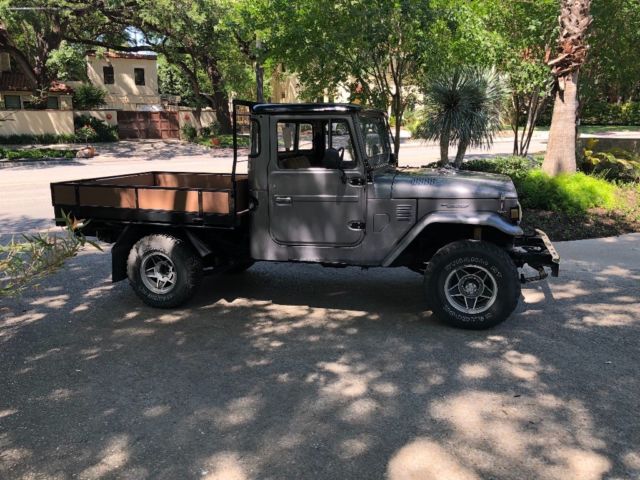 1979 Gray Toyota Land Cruiser Standard Cab Pickup