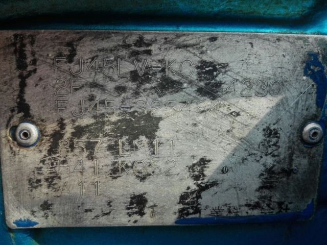 1979 Toyota Land Cruiser