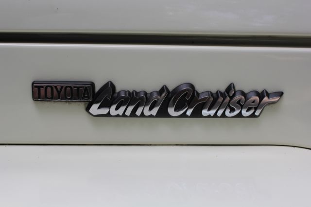 1979 White Toyota Land Cruiser