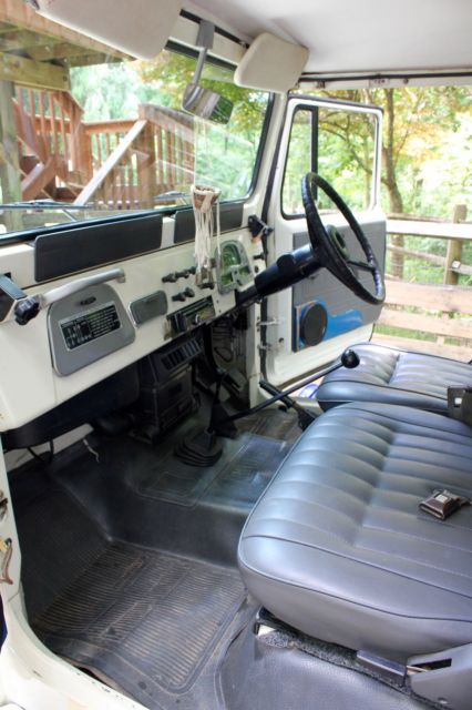 1979 White Toyota Land Cruiser