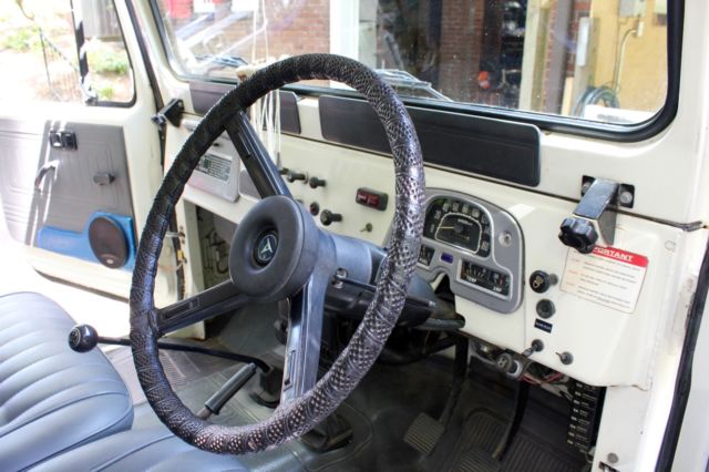 1979 White Toyota Land Cruiser