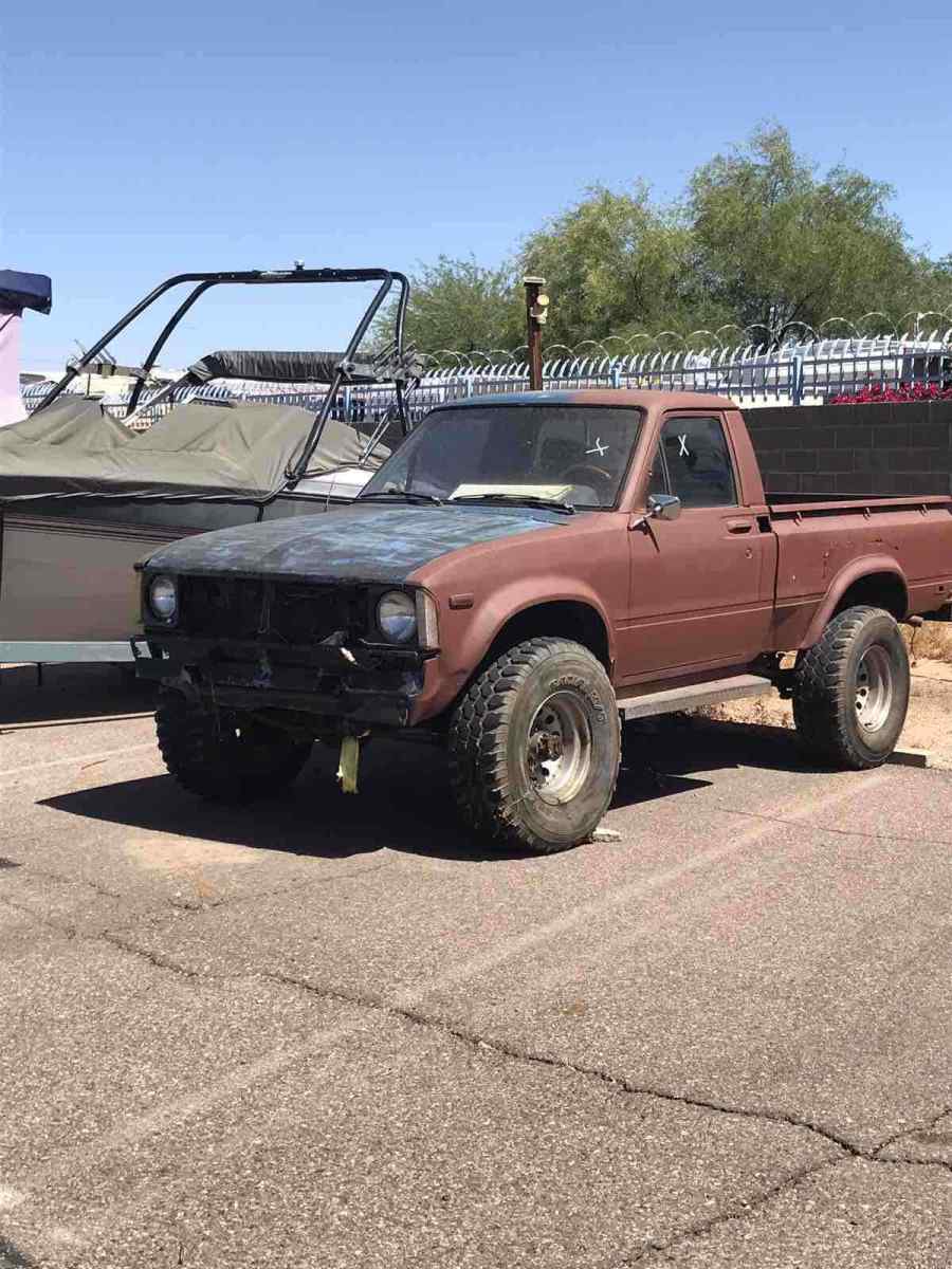 1979 Blue Toyota Pickup 4x4 Pickup