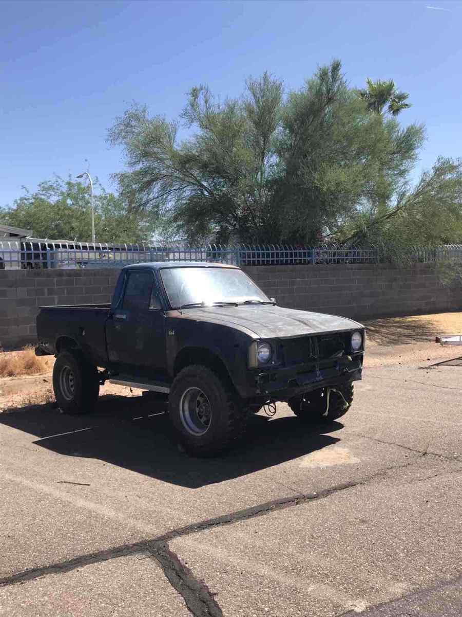 1979 Blue Toyota Pickup 4x4 Pickup