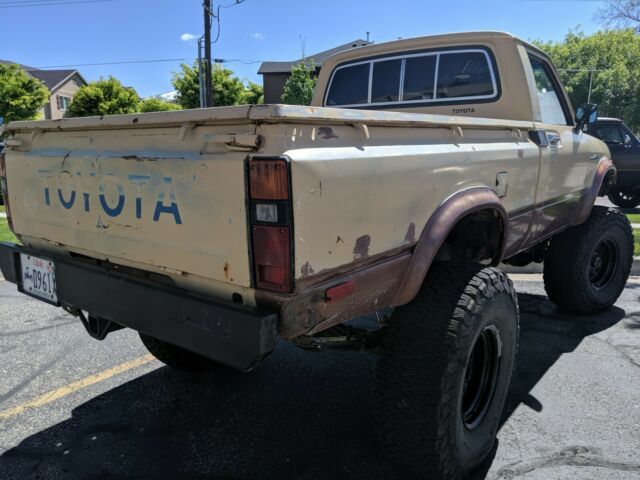 1979 Tan Toyota Pickup Standard Cab Pickup