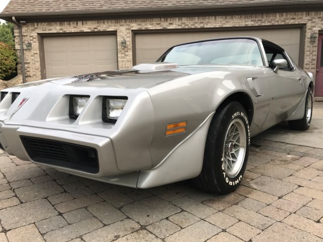1979 Silver Pontiac Firebird Coupe