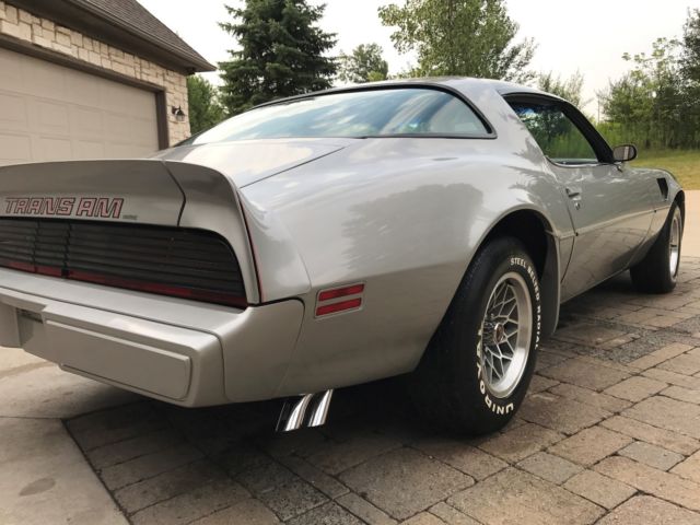 1979 Silver Pontiac Firebird Coupe