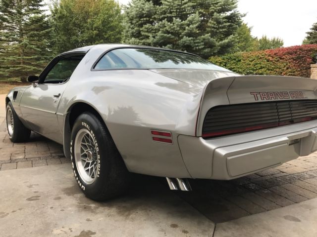 1979 Silver Pontiac Firebird Coupe