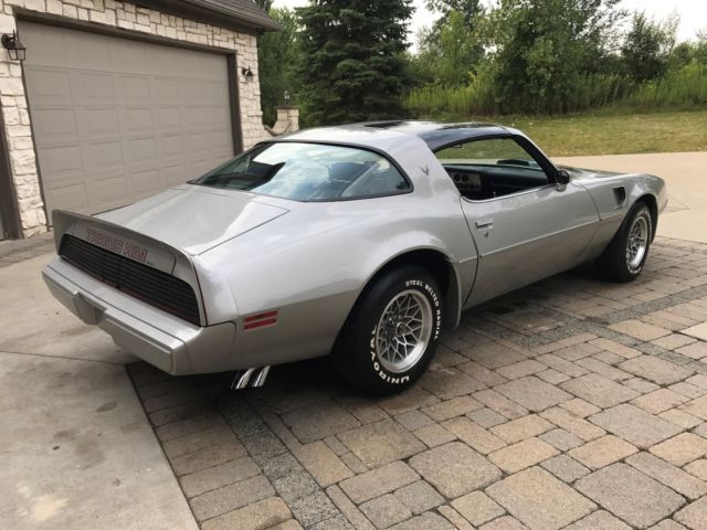 1979 Silver Pontiac Firebird Coupe
