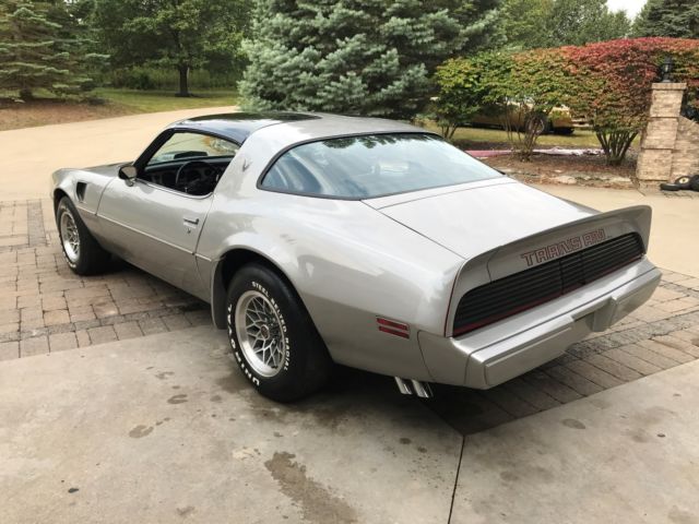 1979 Silver Pontiac Firebird Coupe