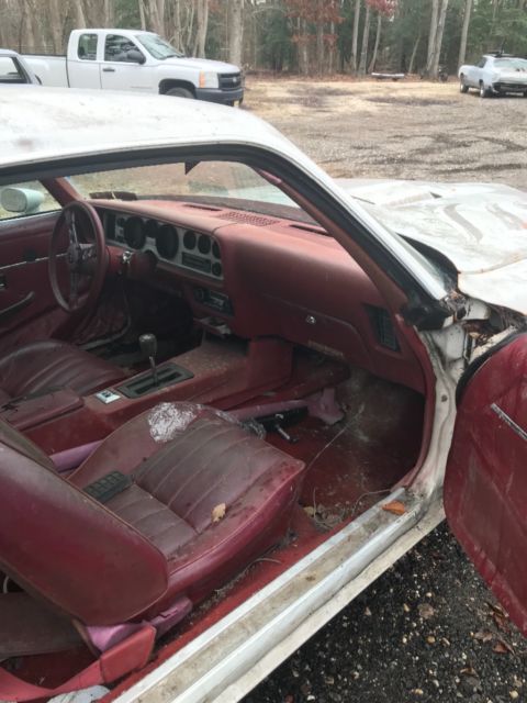 1979 White Pontiac Trans Am Coupe