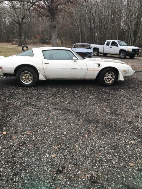 1979 White Pontiac Trans Am Coupe