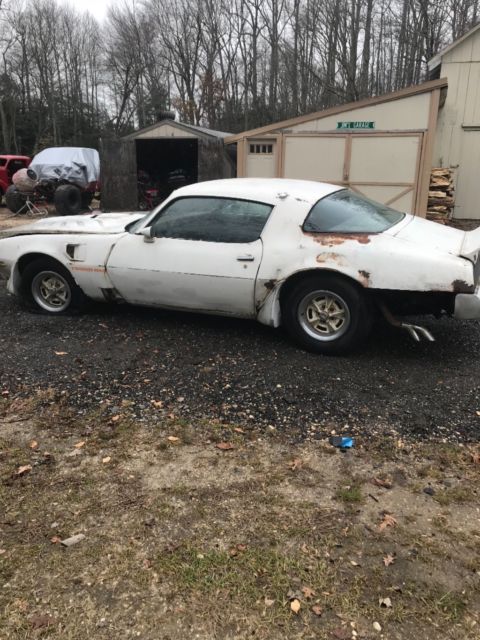 1979 White Pontiac Trans Am Coupe
