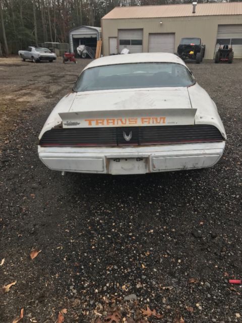 1979 White Pontiac Trans Am Coupe