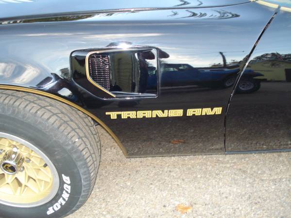1979 Black Pontiac Trans Am Coupe