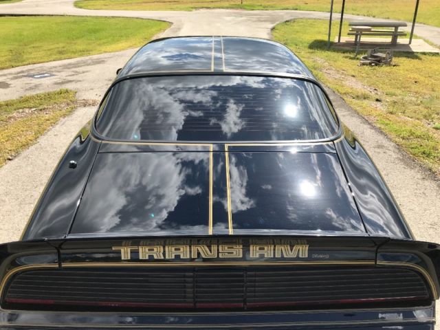 1979 Black Pontiac Trans Am Coupe