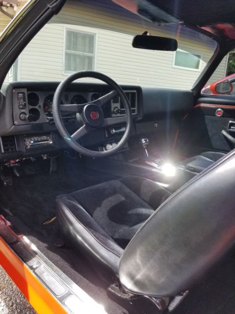 1979 Orange Chevrolet Camaro Coupe