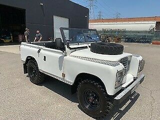 1979 White Land Rover Defender Convertible