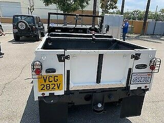 1979 White Land Rover Defender Convertible