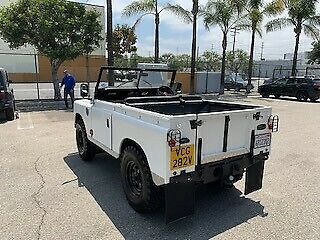 1979 White Land Rover Defender Convertible