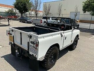 1979 White Land Rover Defender Convertible